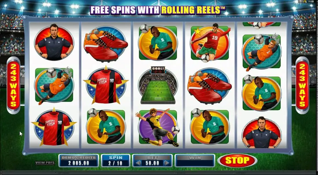 Football Star Slot Online